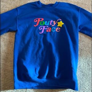 Addison Rae’s “Pouty Face” Merch Crewneck